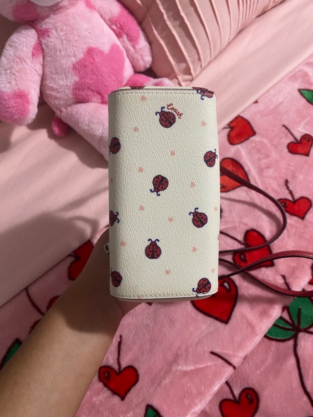 Coach Micro Rowan with Ladybug Print - Picture 4 of 5